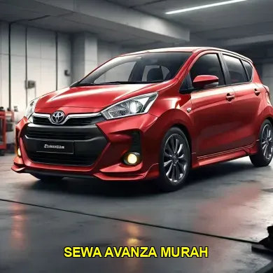 sewa avanza murah